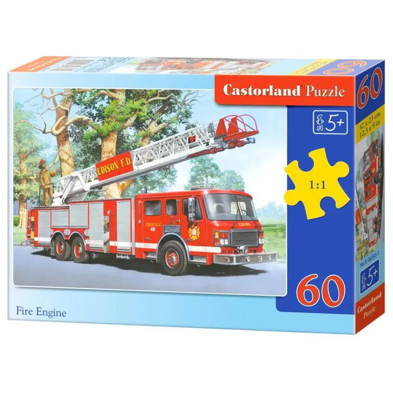 ⁨Puzzle 60el. fire engine⁩ w sklepie Wasserman.eu