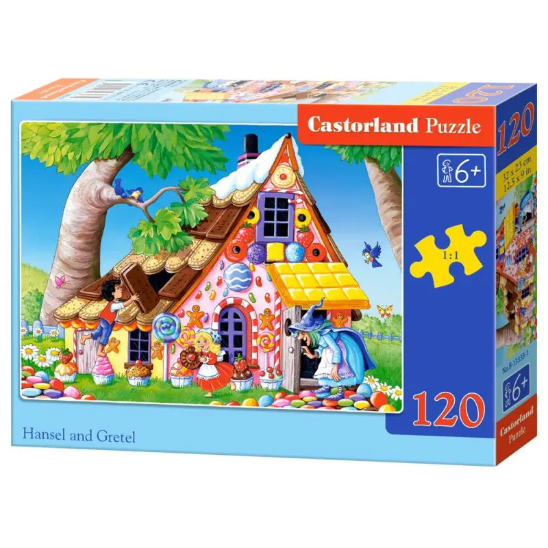 Puzzle 120el.hansel and gretel w sklepie Wasserman.eu
