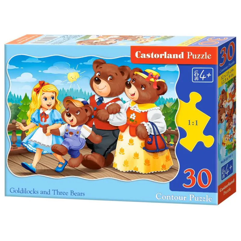 ⁨Puzzle 30 el.goldilocks&3bears⁩ w sklepie Wasserman.eu