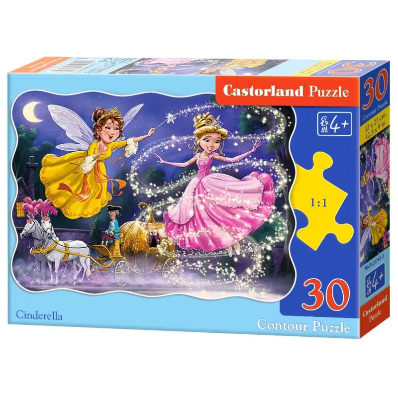 ⁨Puzzle 30 el. cinderella⁩ w sklepie Wasserman.eu