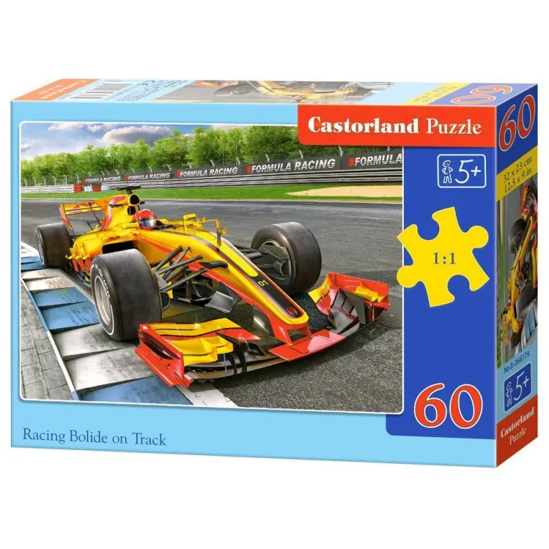 ⁨Puzzle 60el. racing bolide⁩ w sklepie Wasserman.eu