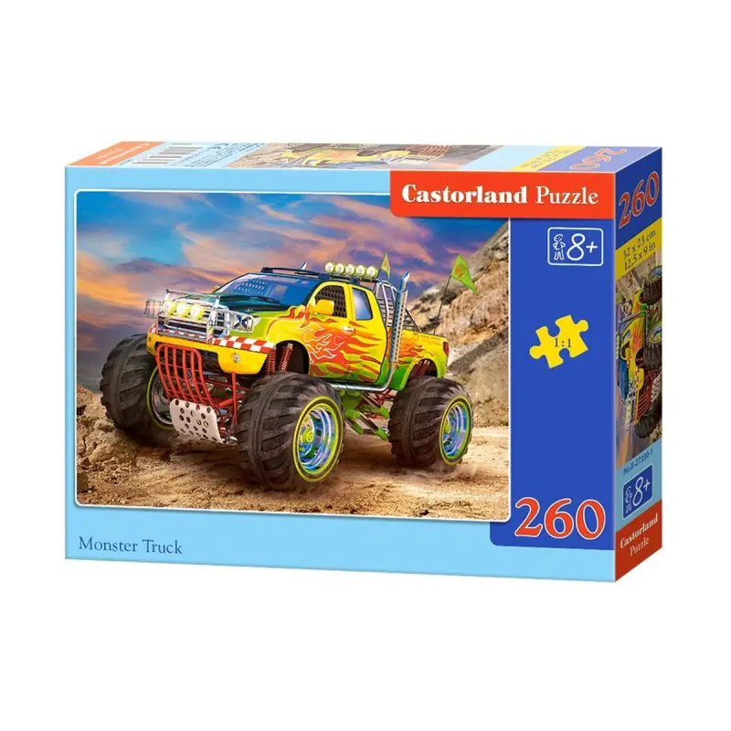 ⁨Puzzle 260 el. monster truck⁩ w sklepie Wasserman.eu