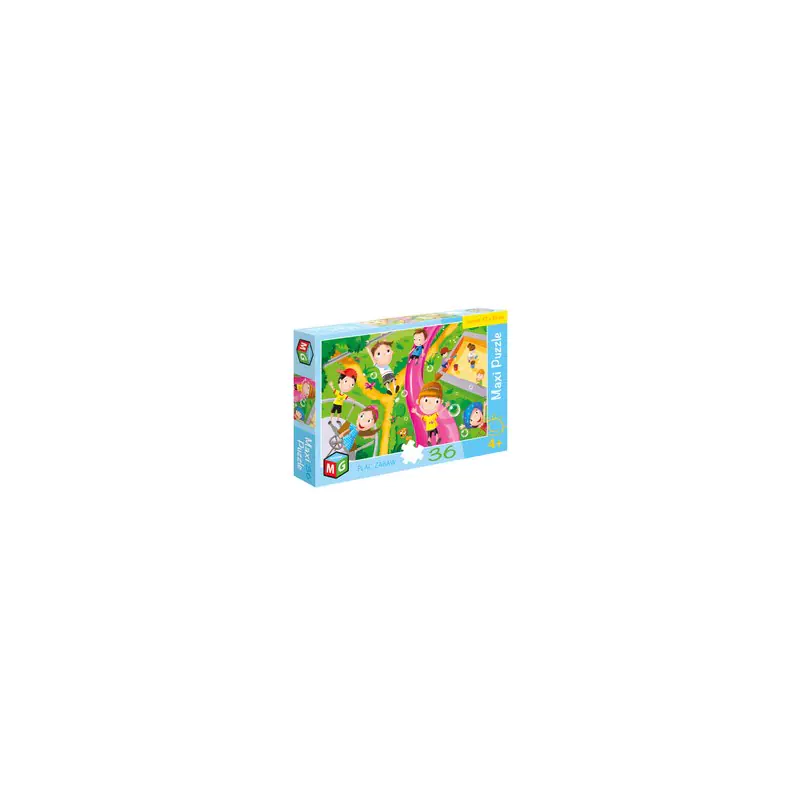 ⁨Maxi puzzle 36 plac zabaw⁩ w sklepie Wasserman.eu