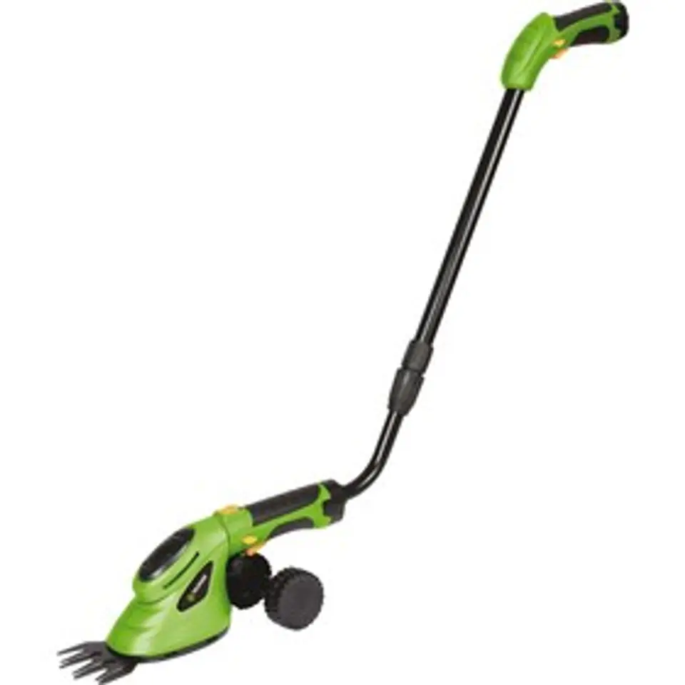 ⁨Cordless grass shears + telescopic handle FZN 4102-AT⁩ at Wasserman.eu