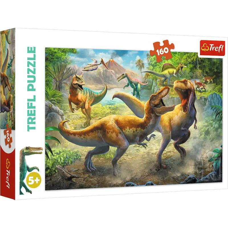 ⁨Puzzle 160 walczące tyranozaur⁩ w sklepie Wasserman.eu