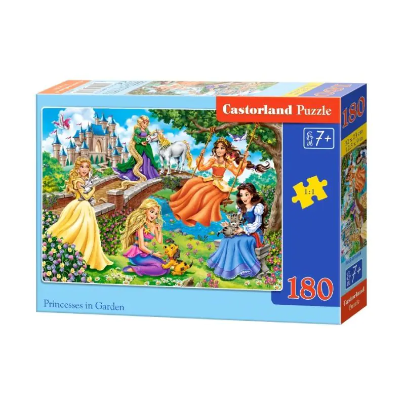 ⁨Puzzle 180 el. princes. garden⁩ w sklepie Wasserman.eu