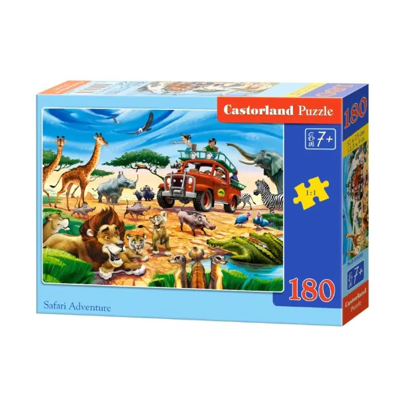 ⁨Puzzle 180 el. safari adventur⁩ w sklepie Wasserman.eu