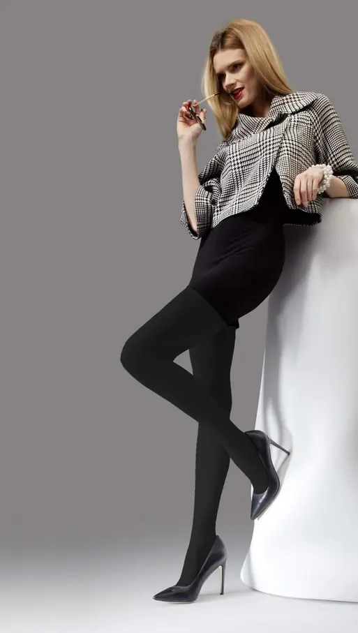 KNITTEX NADJA 40 3D TIGHTS (Color: dark grey, Size: 2) at Wasserman.eu