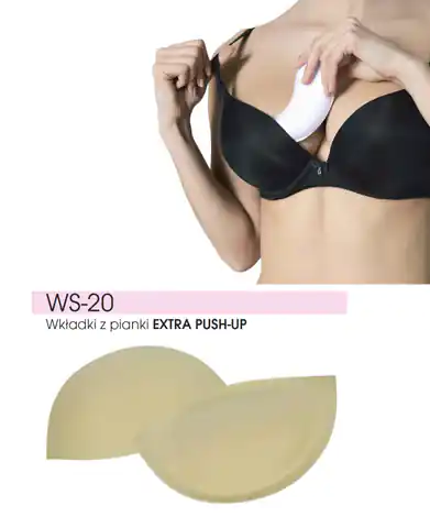 ⁨JULIMEX WS-20 EXTRA PUSH-UP INSERTS (beige, one size one-size)⁩ at Wasserman.eu