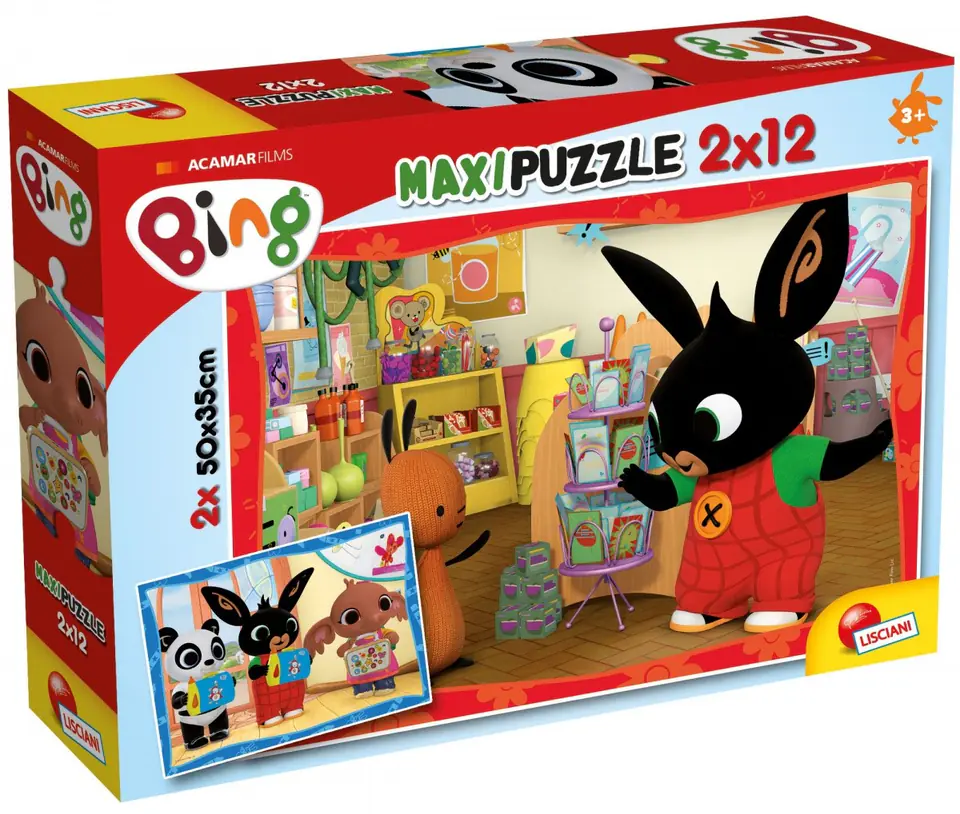 Puzzle Bing 2x12 elementów W szkole w sklepie Wasserman.eu