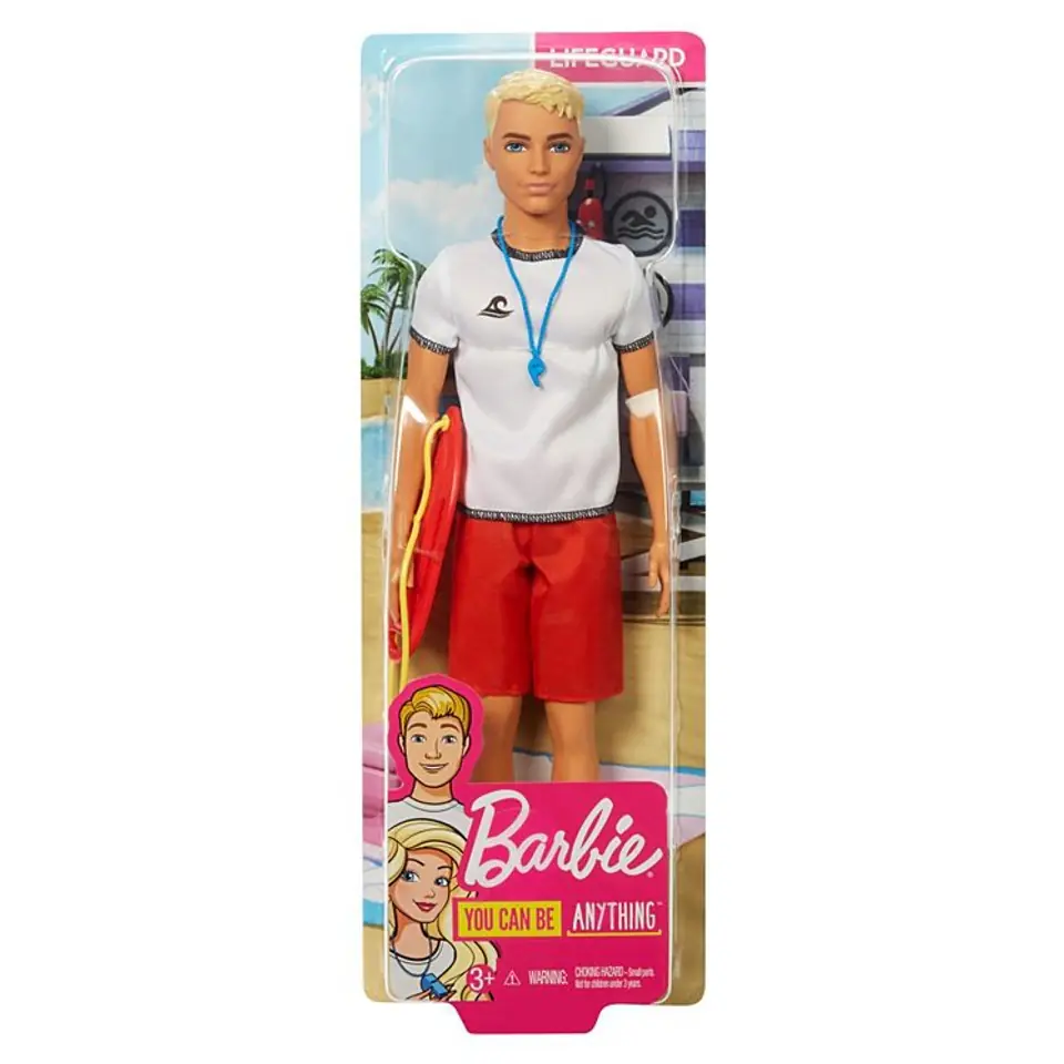 Doll Barbie Career Ken Lifeguard at Wasserman.eu