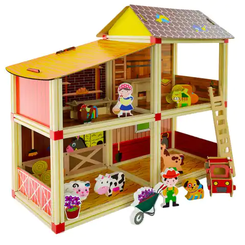 ⁨Farma - domek dla lalek⁩ w sklepie Wasserman.eu