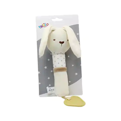 ⁨Toy with sound - Caramel bunny 17 cm⁩ at Wasserman.eu