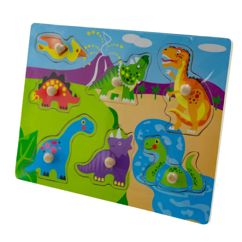 ⁨Zab puzzle 30x22 dinozaury⁩ w sklepie Wasserman.eu