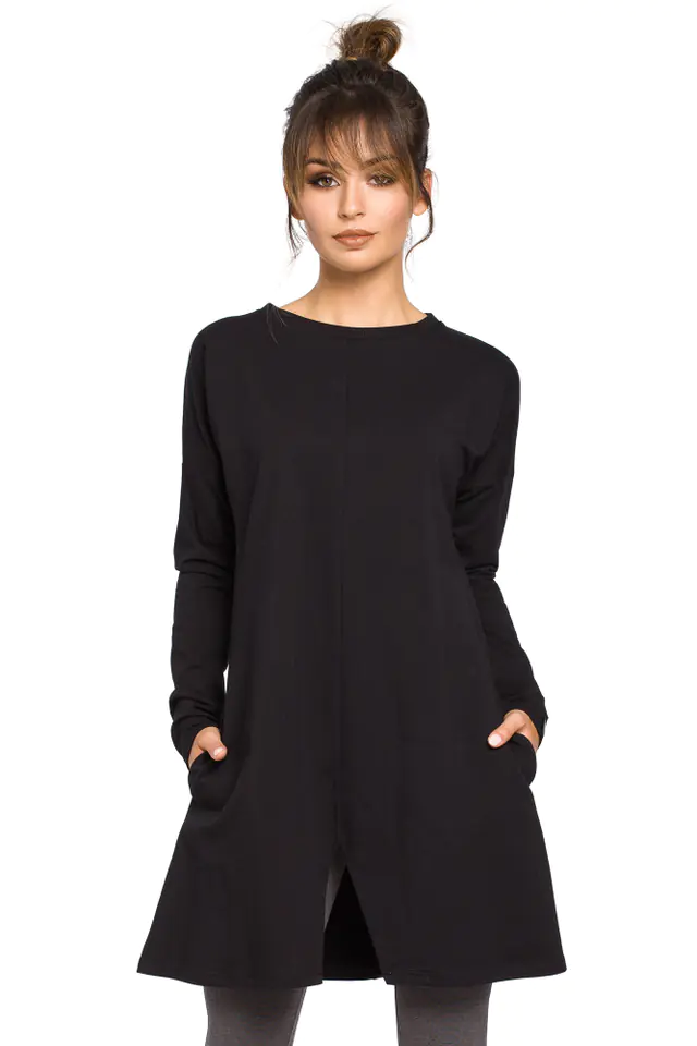 ⁨B042 tunic black (Black, size S/M)⁩ at Wasserman.eu