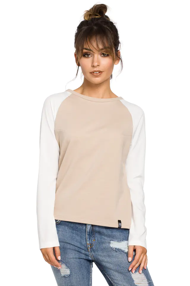 ⁨B047 blouse beige (Beige, size S (36))⁩ at Wasserman.eu