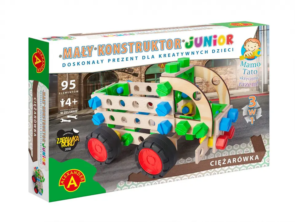 Construction set Little Constructor Junior 3w1 - Truck at Wasserman.eu