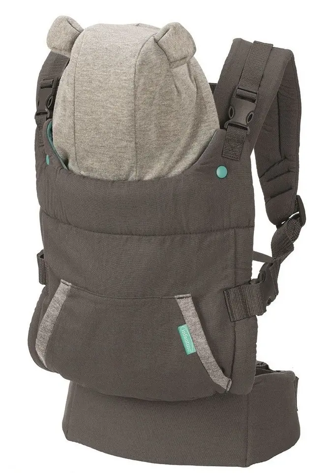 ⁨Baby carrier Infantino Ergonomic with hood⁩ at Wasserman.eu