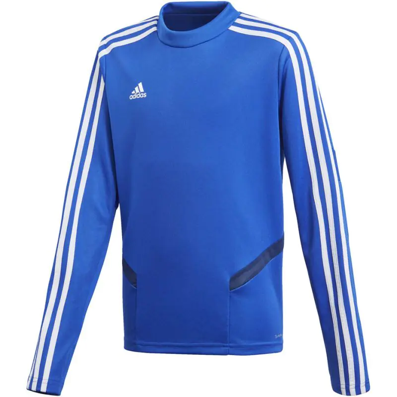 ⁨Bluza piłkarska adidas Tiro 19 Training Top (kolor Niebieski, rozmiar 128cm)⁩ w sklepie Wasserman.eu