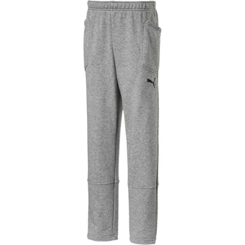 ⁨Spodnie Puma Liga Casuals Pants Junior 655635 (kolor Szary/Srebrny, rozmiar 152cm)⁩ w sklepie Wasserman.eu