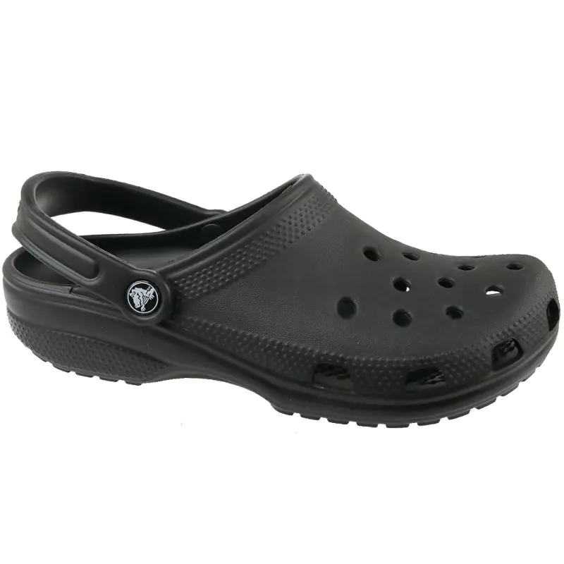 ⁨Klapki Crocs Classic 10001 (kolor Czarny, rozmiar 37/38)⁩ w sklepie Wasserman.eu