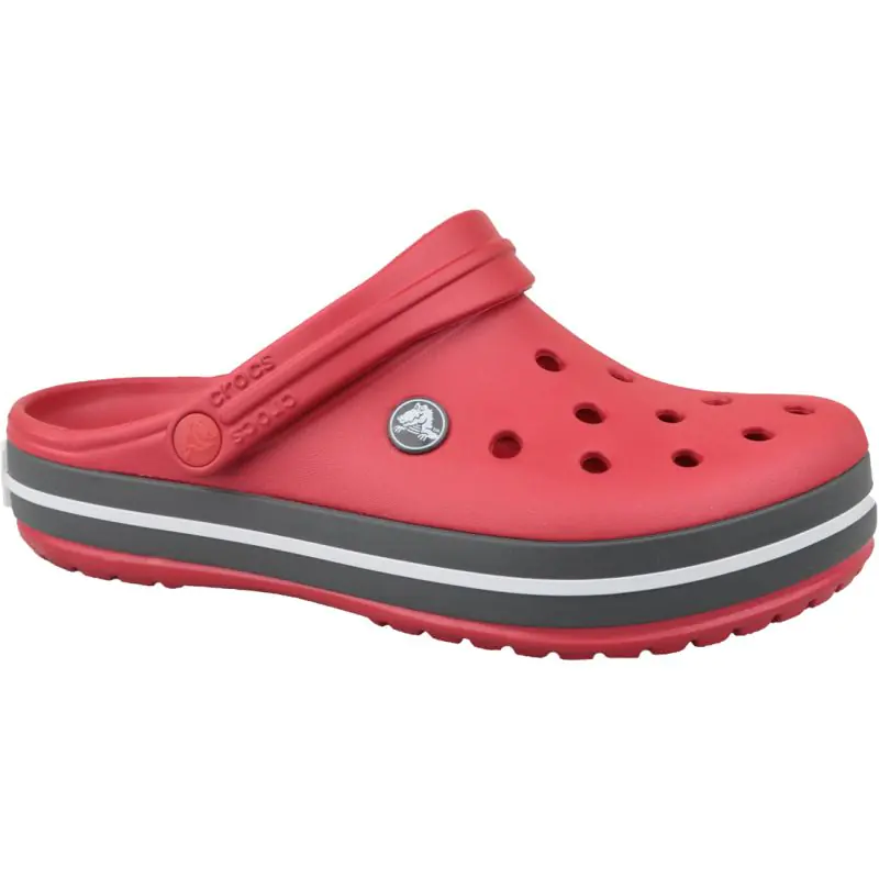 ⁨Clogs Crocs Crocband Clog red-grey 11016 6EN⁩ at Wasserman.eu