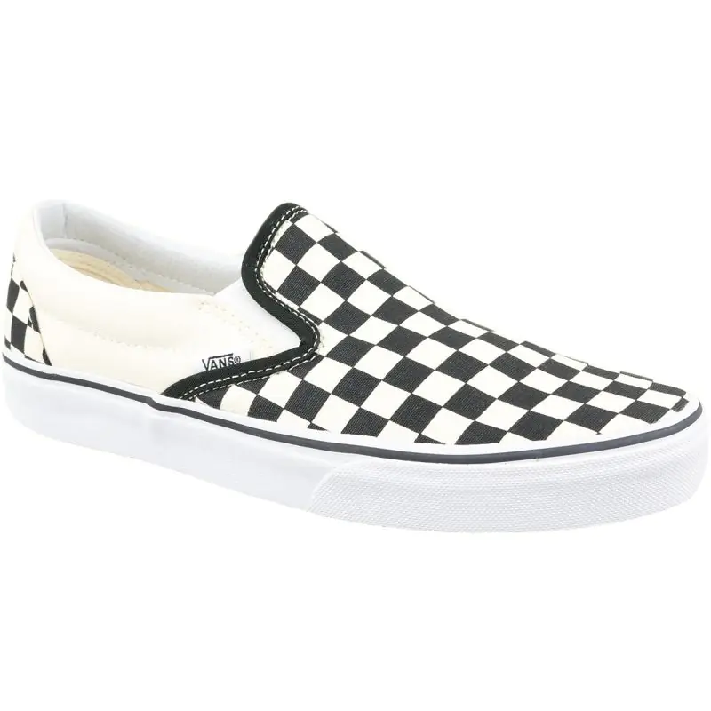 ⁨Trampki Vans Classic Slip-On M (kolor Beżowy/Kremowy. Czarny, rozmiar 45)⁩ w sklepie Wasserman.eu