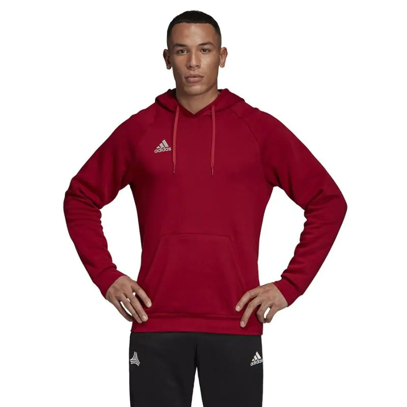 ⁨Bluza adidas Tango Sweat Hoody M DZ9613 czerwona (kolor Czerwony, rozmiar M)⁩ w sklepie Wasserman.eu