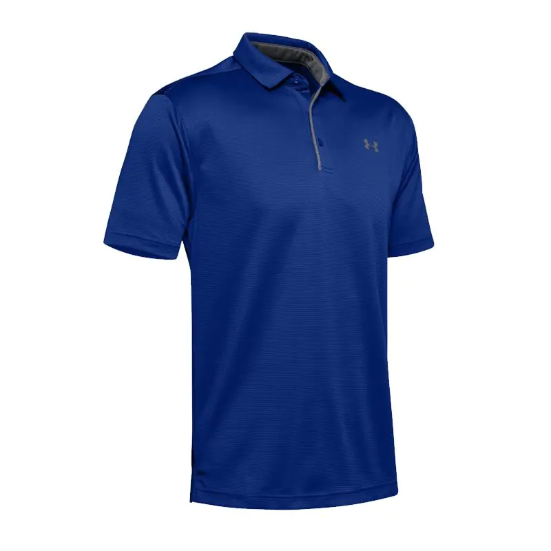 ⁨Koszulka T-Shirt Under Armour Tech Polo M 1290140 (kolor Niebieski, rozmiar S)⁩ w sklepie Wasserman.eu