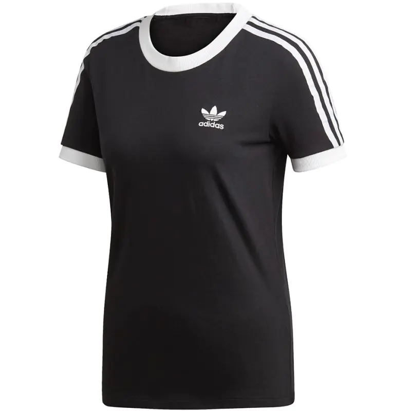 ⁨Koszulka adidas 3 Stripes Tee W ED7483 (kolor Czarny, rozmiar 28)⁩ w sklepie Wasserman.eu