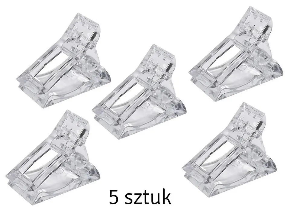 AG599C Klipsy do form paznokci 5szt w sklepie Wasserman.eu
