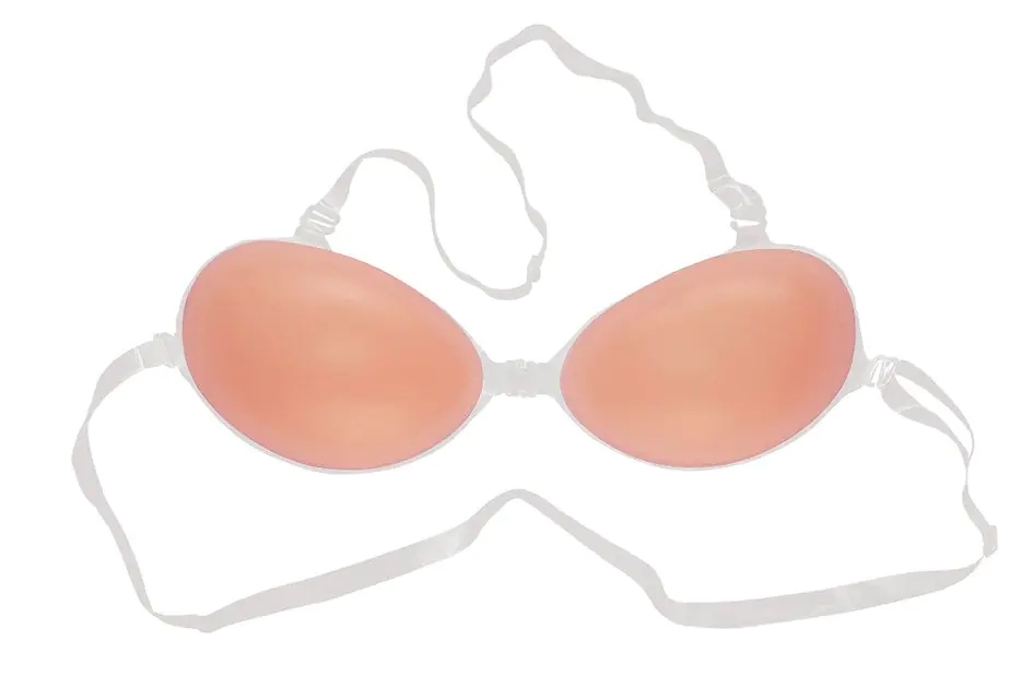 ⁨Silicone bra with straps (Multicolor, size A)⁩ at Wasserman.eu