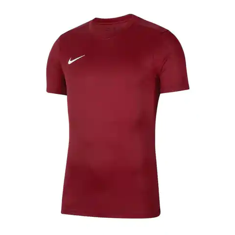 ⁨Koszulka Nike Dry Park VII Jr BV6741 (kolor Czerwony, rozmiar 140 cm)⁩ w sklepie Wasserman.eu