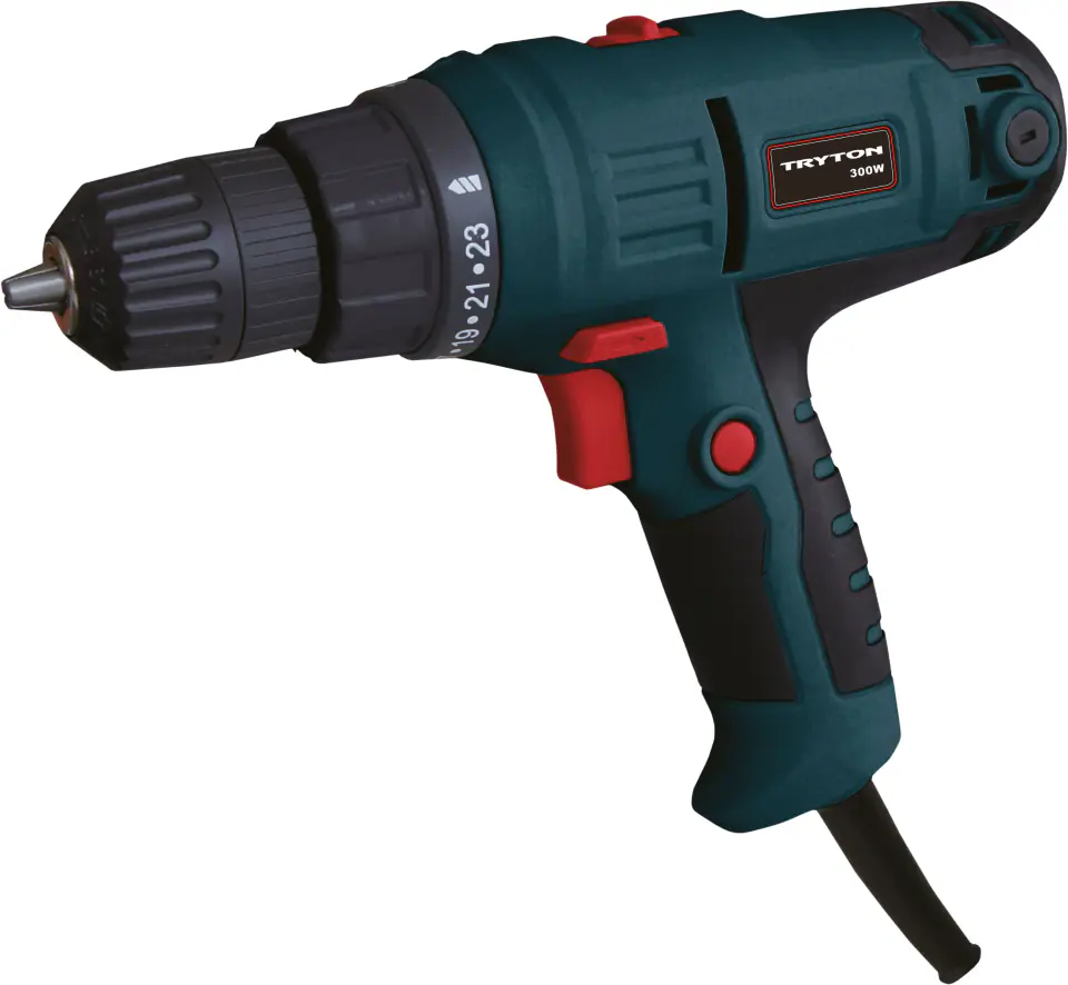 ⁨Mains drill-screwdriver 300w 2-speed⁩ at Wasserman.eu