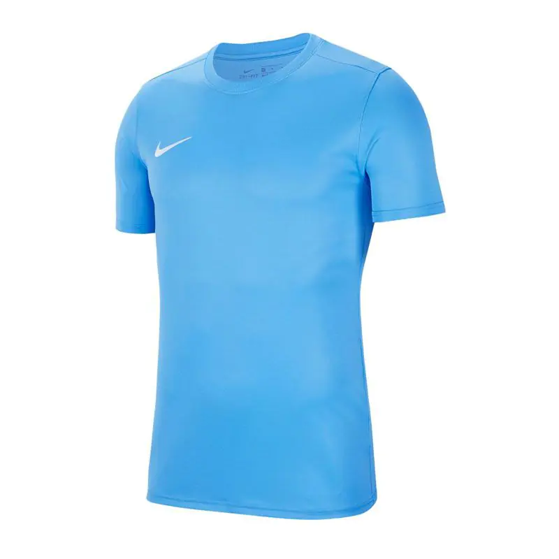 ⁨Koszulka Nike Dry Park VII Jr BV6741 (kolor Niebieski, rozmiar 122 cm)⁩ w sklepie Wasserman.eu