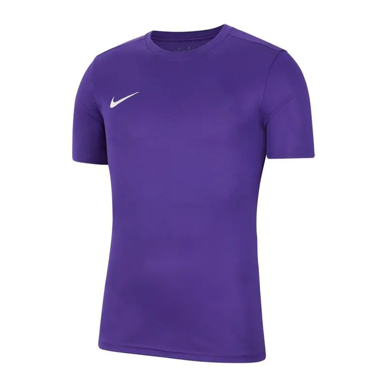 ⁨Koszulka Nike Dry Park VII Jr BV6741 (kolor Fioletowy, rozmiar 140 cm)⁩ w sklepie Wasserman.eu