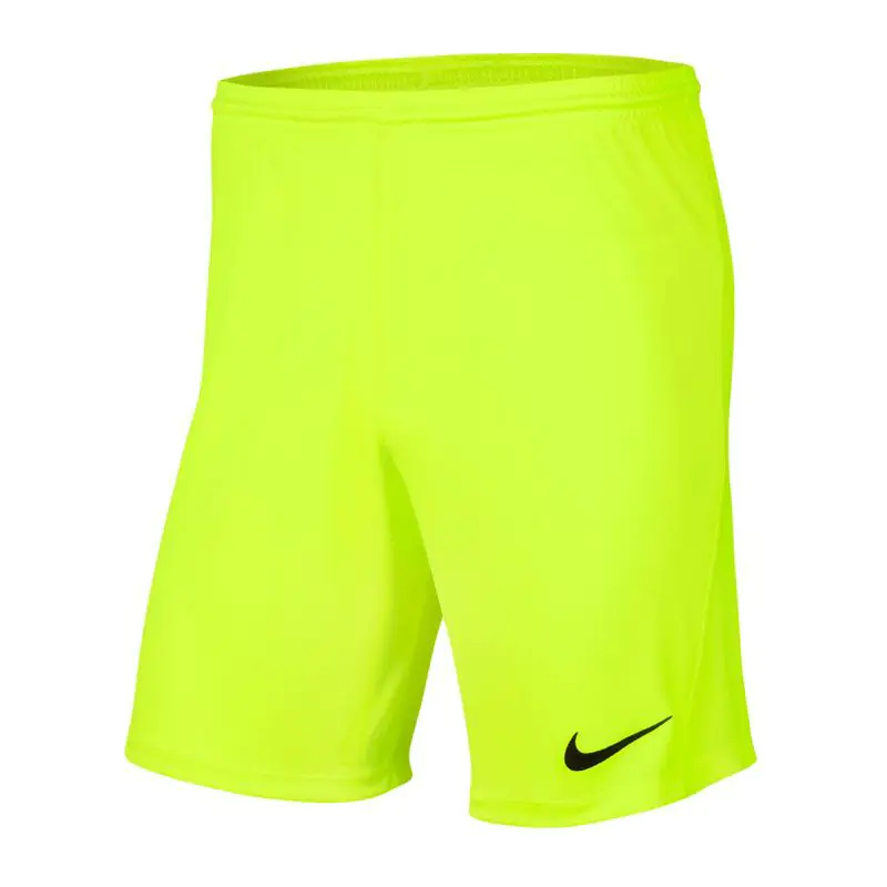 ⁨Spodenki Nike Park III Knit Jr BV6865 (kolor Zielony, rozmiar 122 cm)⁩ w sklepie Wasserman.eu