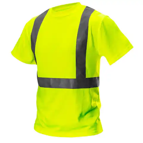 ⁨Warning T-shirt, yellow, size XL⁩ at Wasserman.eu