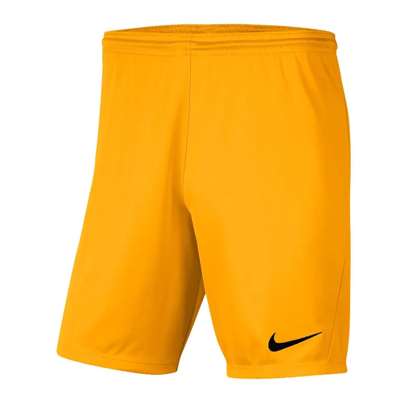 ⁨Spodenki Nike Dry Park III M BV6855 (kolor Żółty, rozmiar L)⁩ w sklepie Wasserman.eu