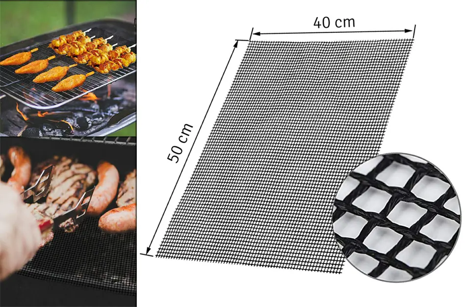 ⁨AG666D Teflon mesh mat 50x40cm xxl⁩ at Wasserman.eu