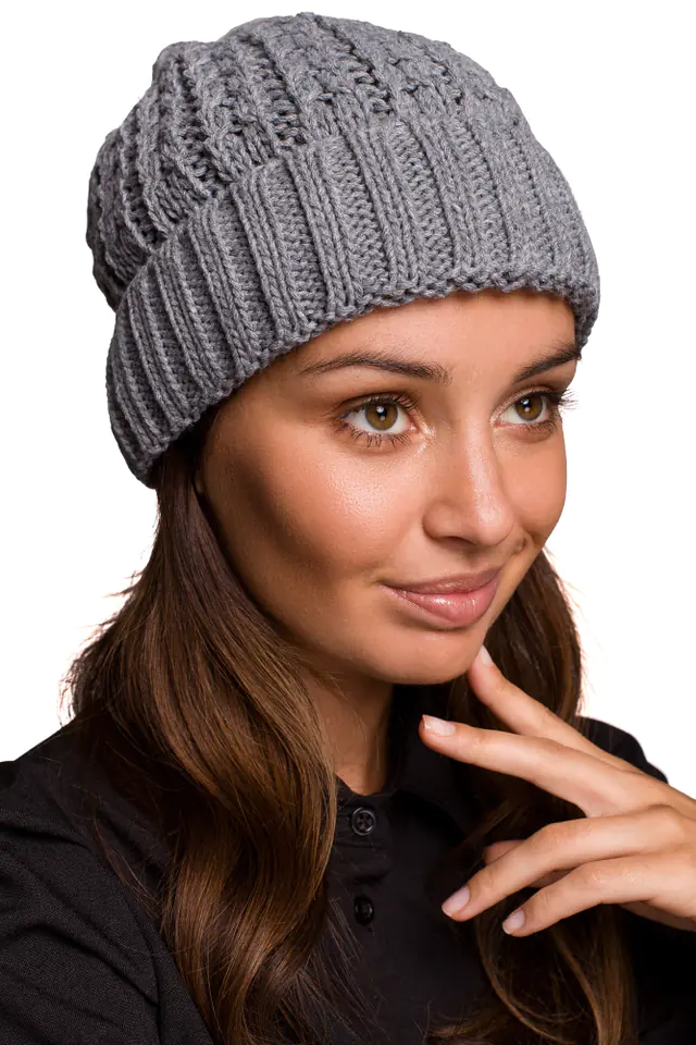 ⁨BK057 Cap weave braid with twist - grey (Colour grey, General size all)⁩ at Wasserman.eu