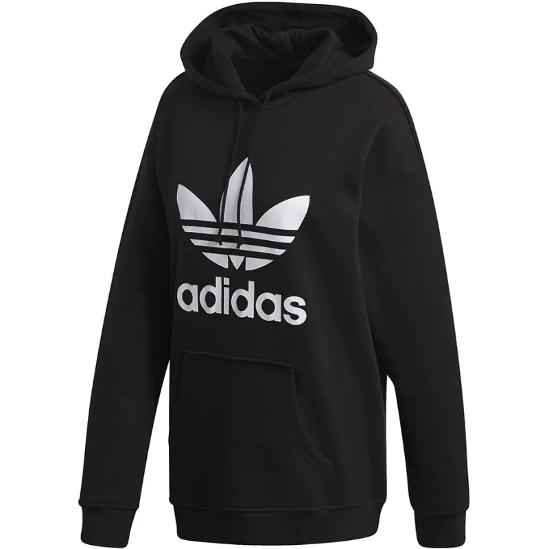 ⁨Bluza adidas Trefoil Hoodie W (kolor Czarny, rozmiar 28)⁩ w sklepie Wasserman.eu