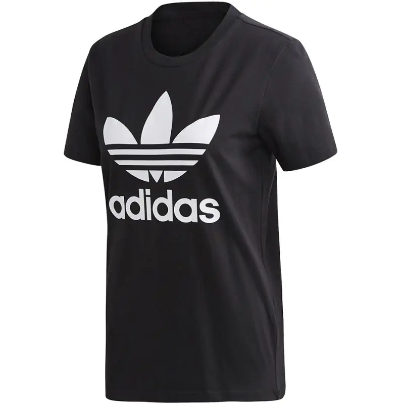 ⁨Koszulka adidas Trefoil Tee W (kolor Czarny, rozmiar 34)⁩ w sklepie Wasserman.eu