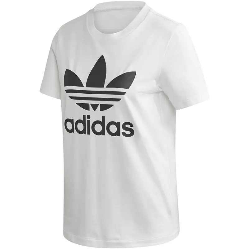 ⁨Koszulka adidas Trefoil Tee W (kolor Biały, rozmiar 36)⁩ w sklepie Wasserman.eu