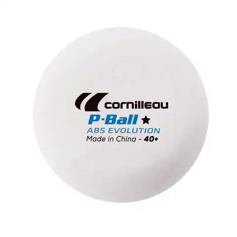 ⁨Piłeczki do ping ponga Cornilleau P-Ball Abs Evolution 1* 340050⁩ w sklepie Wasserman.eu