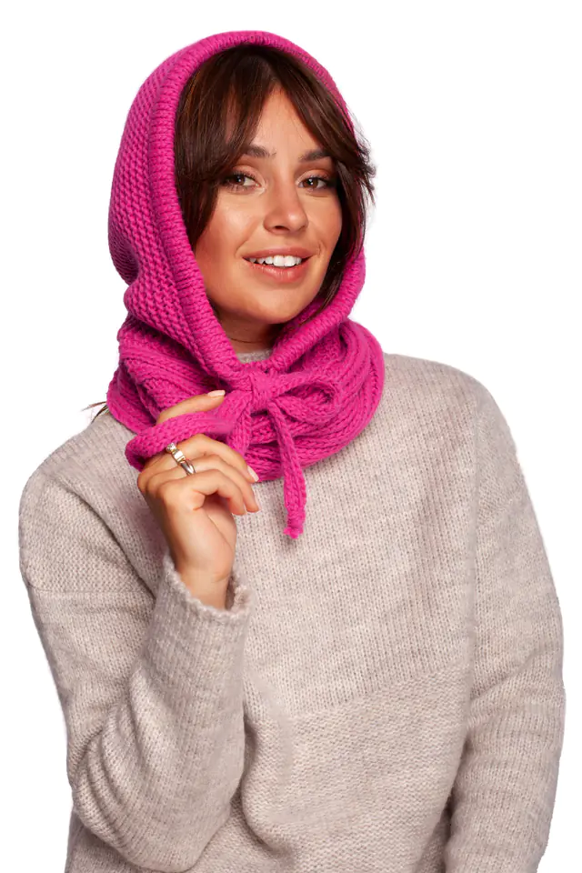 ⁨BK095 Balaclava with straps - pink (Pink, one size for one size)⁩ at Wasserman.eu