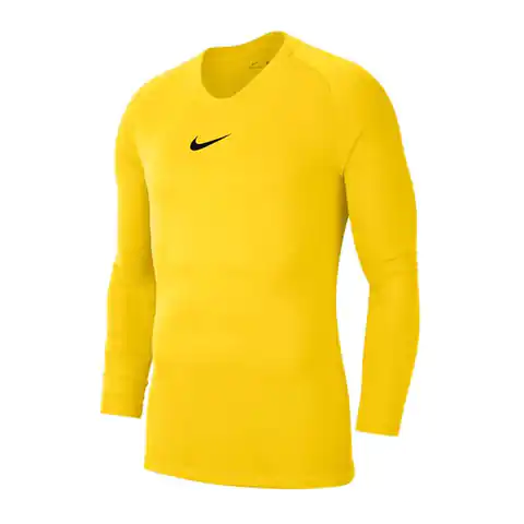 ⁨Koszulka Nike Dry Park First Layer Jr AV2611 (kolor Żółty, rozmiar 128 cm)⁩ w sklepie Wasserman.eu