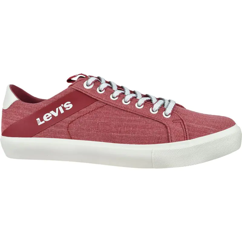 ⁨Buty Levi's Woodward L M 230667-752 (kolor Czerwony, rozmiar 42)⁩ w sklepie Wasserman.eu