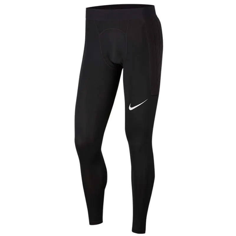 ⁨Spodnie Nike Gardinien Padded GK Tight Junior CV0050-010 (kolor Czarny, rozmiar XL (158-170cm))⁩ w sklepie Wasserman.eu