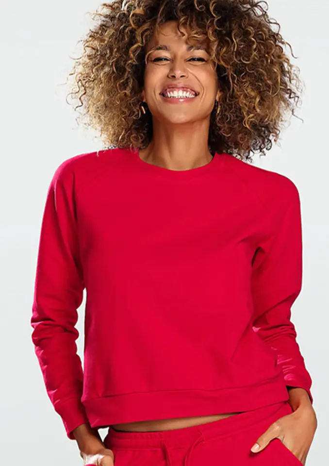 ⁨SWEATSHIRT VENESIA (Red, Size XS (34))⁩ at Wasserman.eu